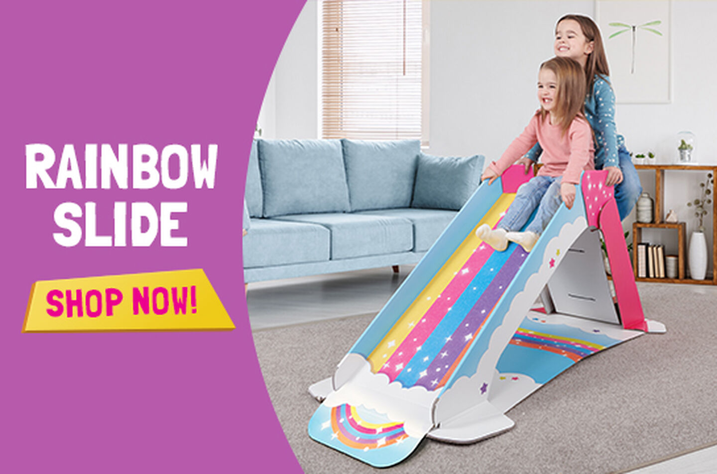 Pop 2 Play Rainbow Slide